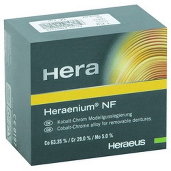 Сплав стоматологический  Хираниум НФ/Heraenium NF (кобальт хром. Co, CR, Mo), 1кг