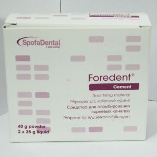 Форедент/Foredent - материал для пломб. корневых каналов (40г+25г+25г)