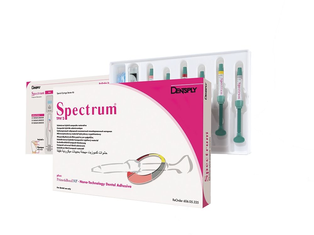 Спектрум ТиПиЭйч/Spectrum TPH3 - светоотвержд. пломб. материал, набор (6шпр. х4,5 гр+4,5мл+3мл) 