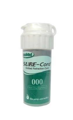 Ретракционная нить Sure-Cord plus 000.0, микрофибра (254см)